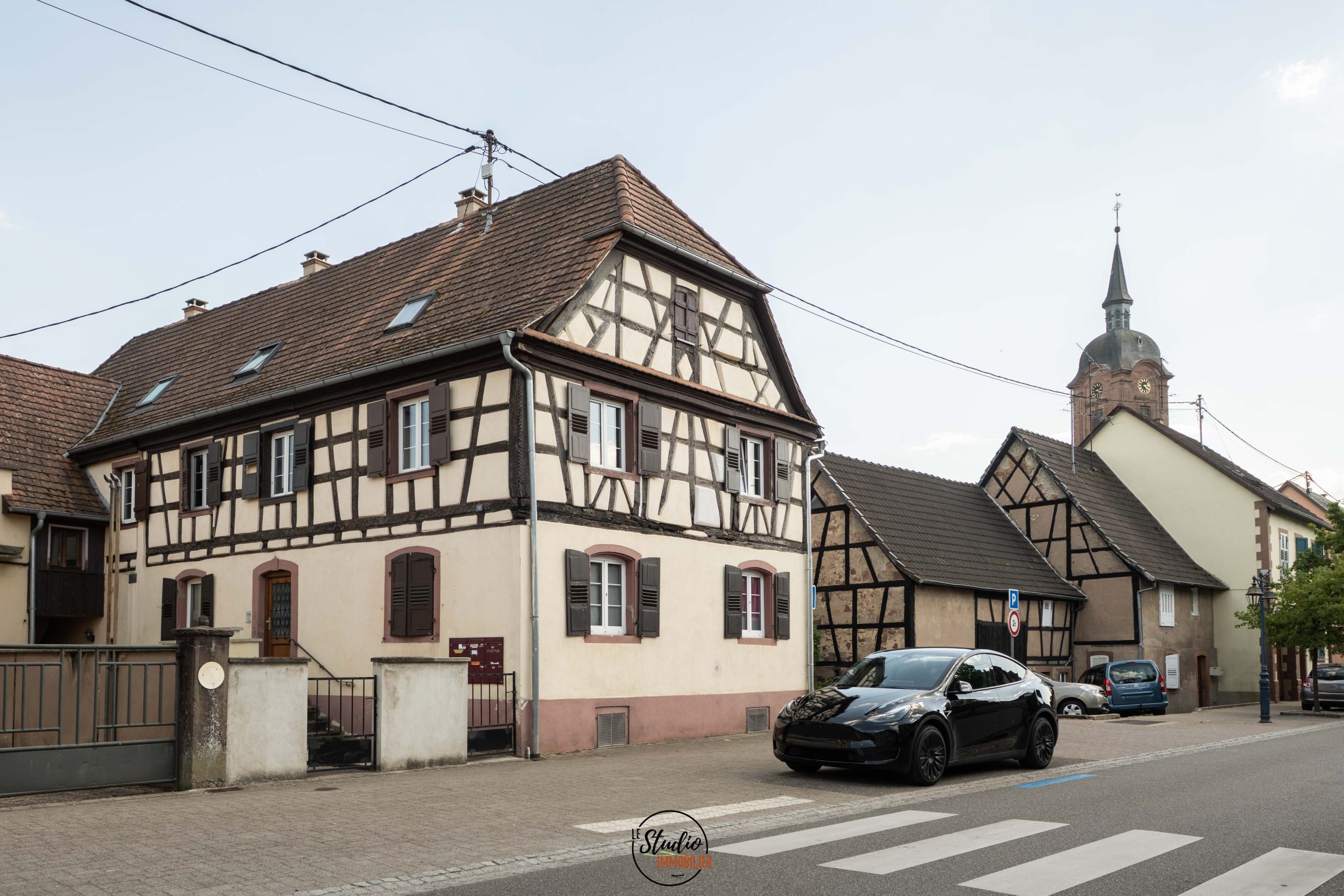 Le Studio immo Reichshoffen- Bel appartement T2/3 rénové de 66,90 m² avec cave et place de parking- façade
